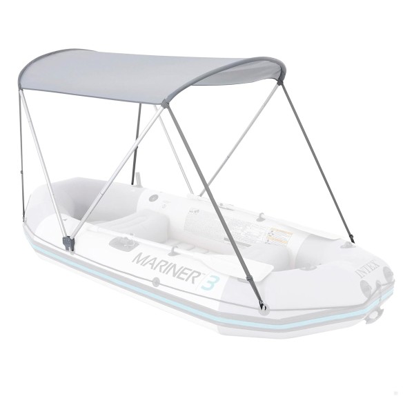 INTEX Bootsverdeck für Schlauchboot Boots Überdachung Größe: 160x142cm