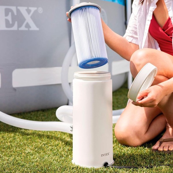 INTEX Filterpumpe C900 Poolpumpe 3407l/h Pumpe Swimming Pool Schwimmbecken