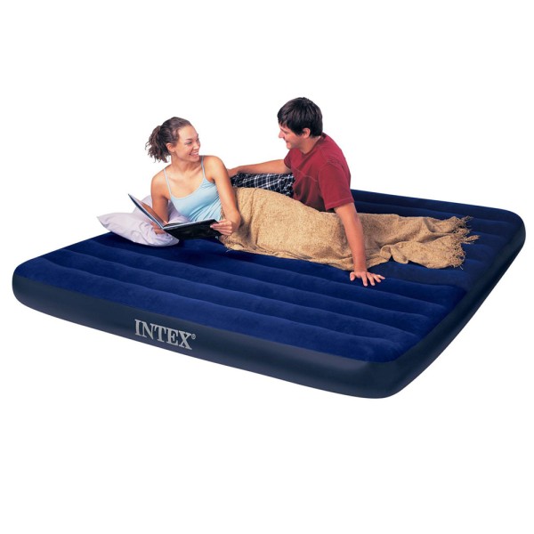 INTEX Classic King Luftbett Gästebett 203x183x25cm Luftmatratze Bett