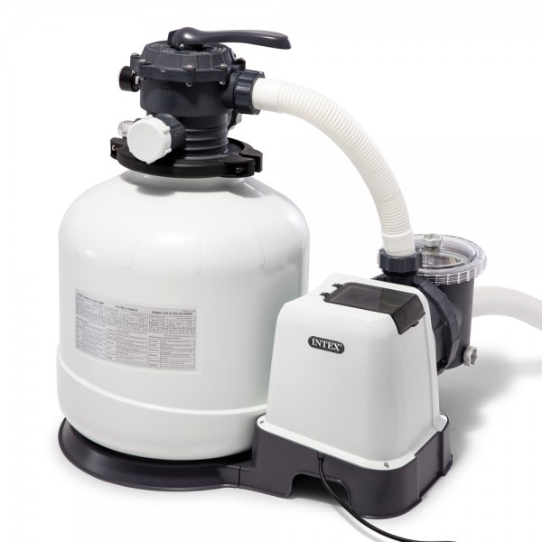 INTEX Sandfilter 12m³ Sandfilteranlage Filter Swimming Pool Filterpumpe Pumpe