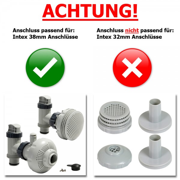 INTEX Deluxe Auto Pool Cleaner ZX300 Poolroboter Bodensauger Sauger