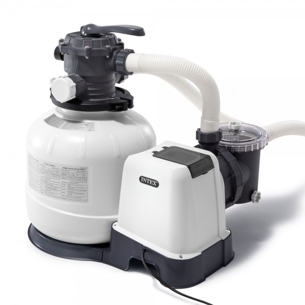 INTEX Sandfilter 10,5m³ Sandfilteranlage Filter Swimming Pool Filterpumpe Pumpe