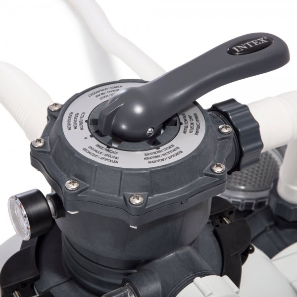 INTEX Sandfilter 7,9m³ Sandfilteranlage Filter Swimming Pool Filterpumpe Pumpe