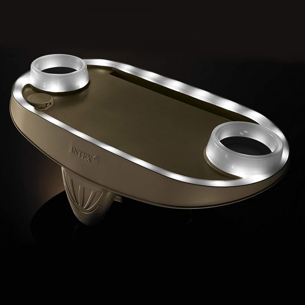INTEX SPA Tablett mit LED Beleuchtung für Whirlpool PureSPA Becken Pool