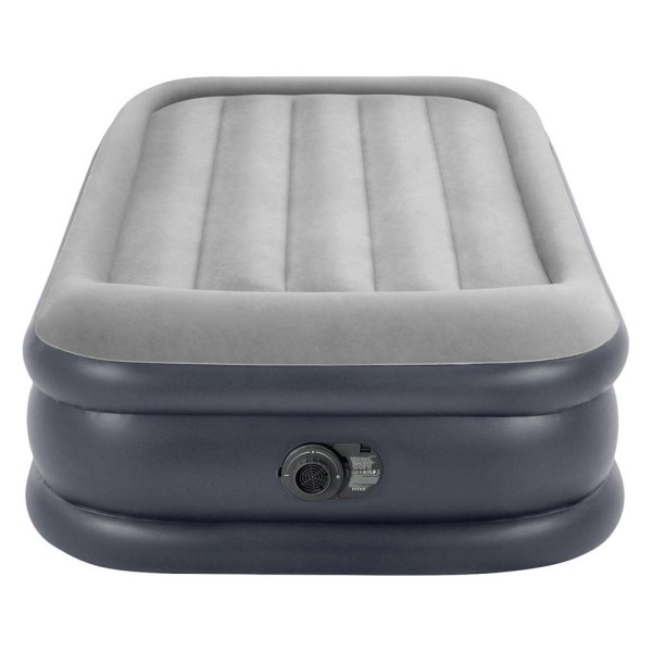 INTEX Luftbett Plus Single + 230V Pumpe Gästebett 191x99x42cm Luftmatratze