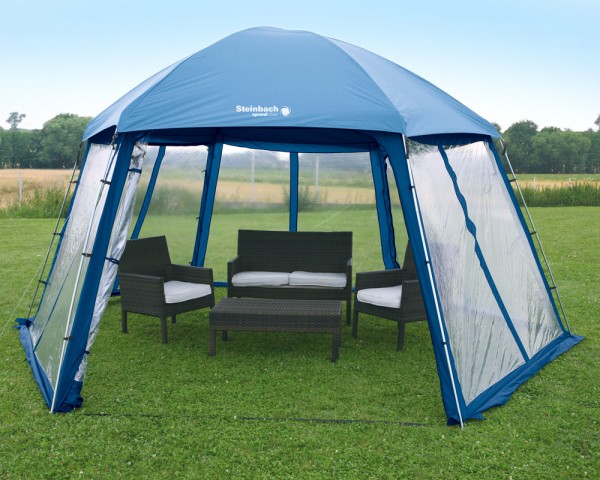 Pavillon 500x433x250cm Poolpartyzelt Pooldach Gartenpavillon Aufstellpools