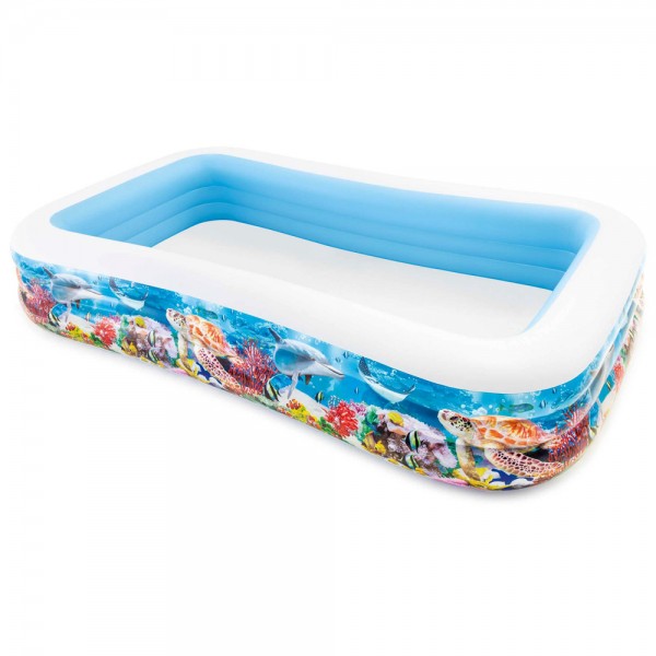 INTEX Sealife Swim Center 305x183cm Family Swimming Pool Planschbecken
