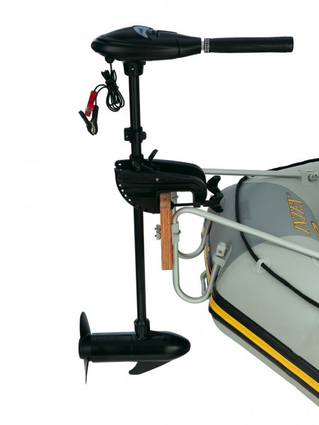 INTEX 12V Aussenborder Elektromotor Bootsmotor Aussenbordmotor 420W 40LBS