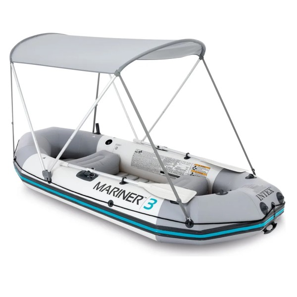 INTEX Bootsverdeck für Schlauchboot Boots Überdachung Größe: 160x142cm