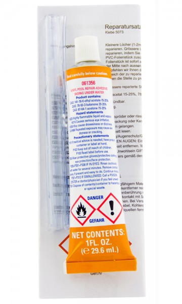 Reparatur Set Unterwasser Kleber + Flicken Intex Pool Luftmatratze Schlauchboot