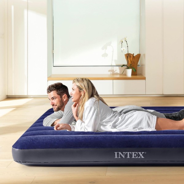 INTEX Classic Queen Luftbett Gästebett 203x152x25cm Luftmatratze Bett