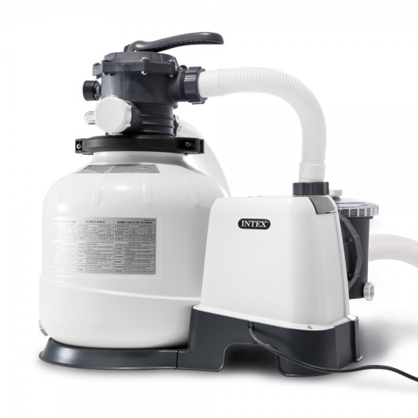 INTEX Sandfilter 10,5m³ Sandfilteranlage Filter Swimming Pool Filterpumpe Pumpe