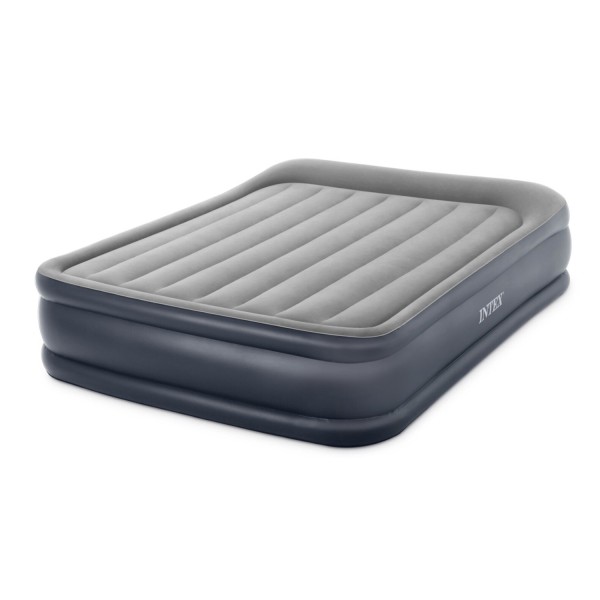 INTEX Luftbett Plus Queen + 230V Pumpe Gästebett 203x152x42cm Luftmatratze
