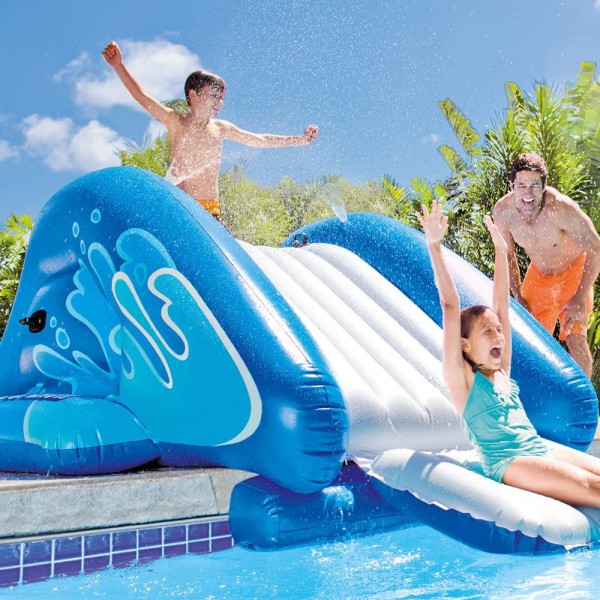 INTEX Wasserrutsche für Pool Kinderutsche aufblasbar Water Slide