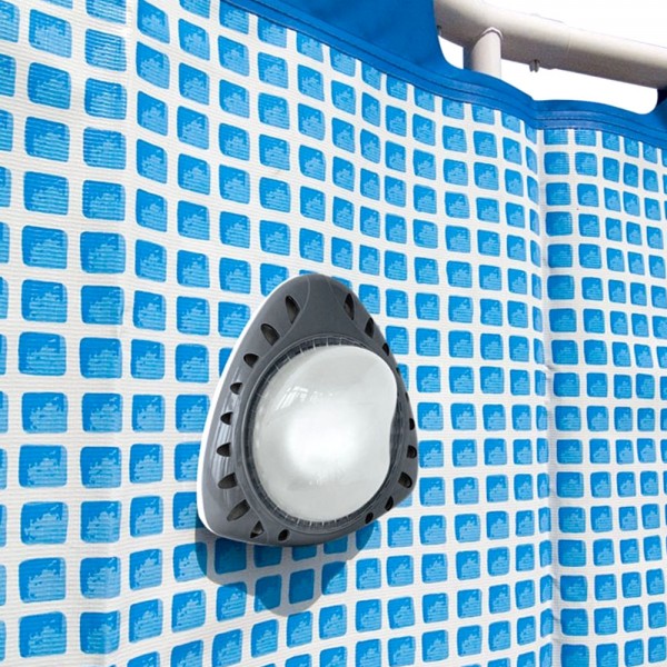 INTEX Magnetische Poolleuchte LED Poolbeleuchtung Poollicht Poollampe mehrfarbig