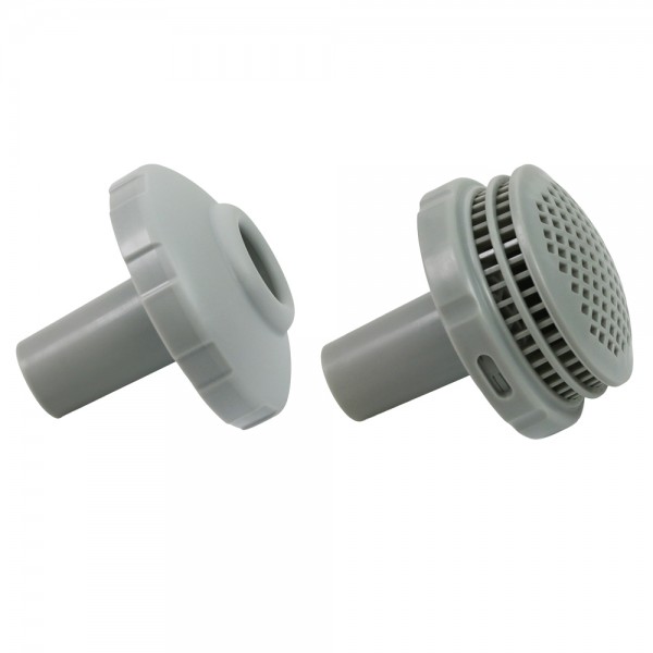 INTEX Anschluss Set 32mm Swimming Pool Siebgitter Einlaufdüse Schlauchanschluss
