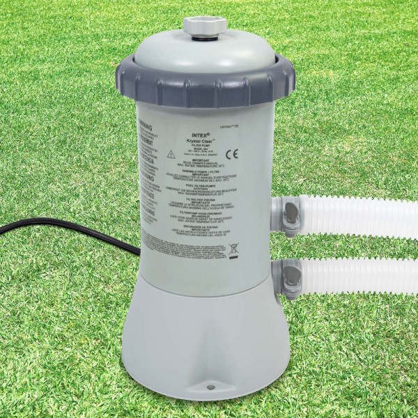 INTEX Filterpumpe 2271l/h Poolpumpe Pumpe Swimming Pool Schwimmbad Schwimmbecken