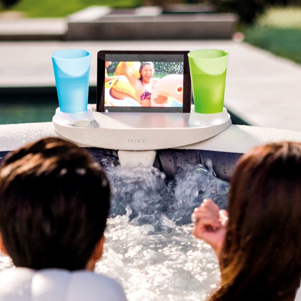 INTEX SPA Tablett mit LED Beleuchtung für Whirlpool PureSPA Becken Pool