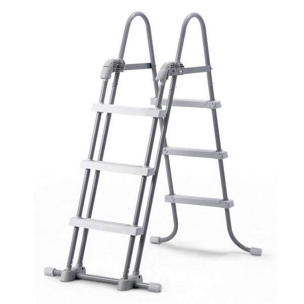 INTEX Komplettset Prism Frame Pool 400x200x100cm + Filterpumpe Schwimmbecken