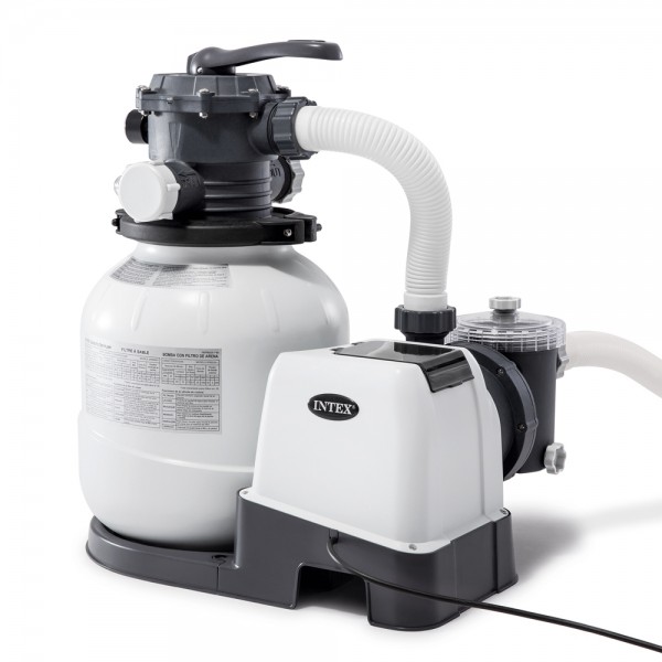 INTEX Komplettset Ultra XTR Frame Pool 732x366x132cm + Sandfilter Salzwasser