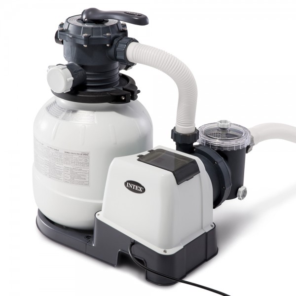 INTEX Sandfilter 7,9m³ Sandfilteranlage Filter Swimming Pool Filterpumpe Pumpe