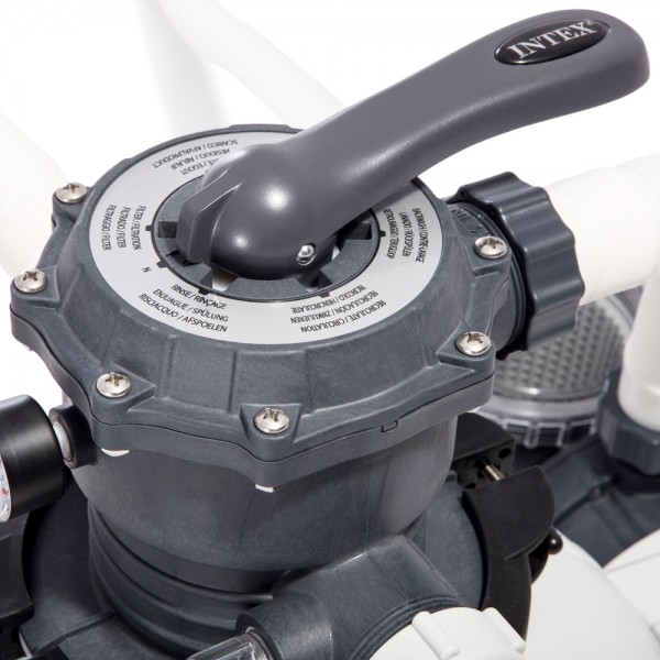 INTEX Sandfilter 7,9m³ Sandfilteranlage Salzwassersystem Chlorgenerator Filter