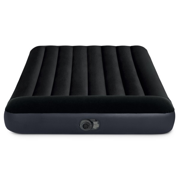 INTEX Classic Pillow Full Luftbett 191x137x25cm + 230V Pumpe Gästebett Bett