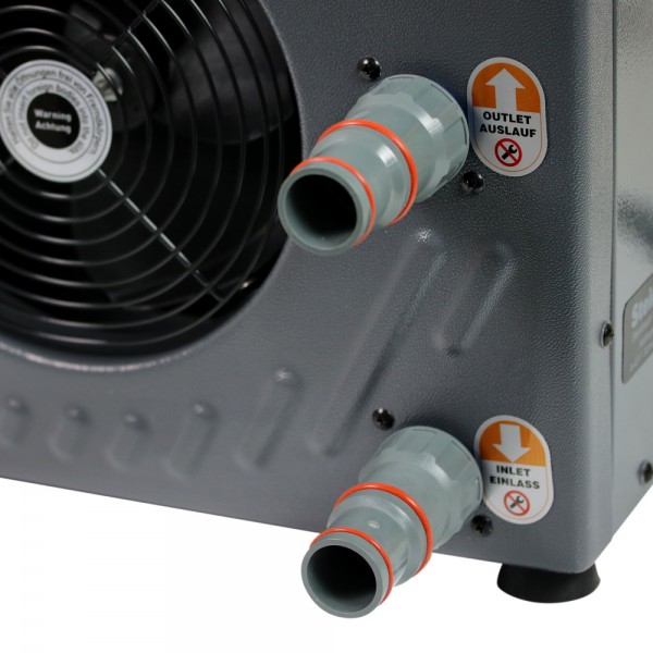 Steinbach Mini Wärmepumpe 3,9kW Poolheizung Luft Wasser Wärmetauscher Pool