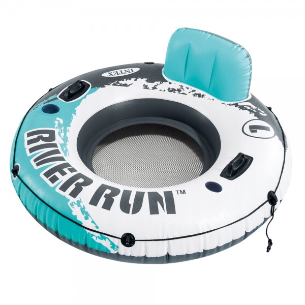 INTEX Aqua River Run Badespaß Badeinsel Luftmatratze Schwimmring 135cm