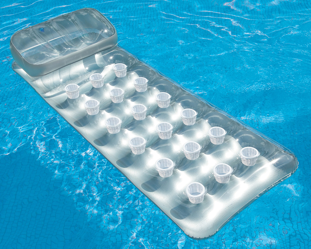 Intex 188x99cm Schwimmliege für Pool Lounge Wasserliege Badeinsel Luftmatratze 