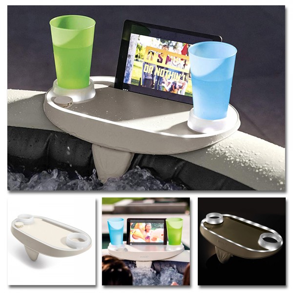 INTEX SPA Tablett mit LED Beleuchtung für Whirlpool PureSPA Becken Pool