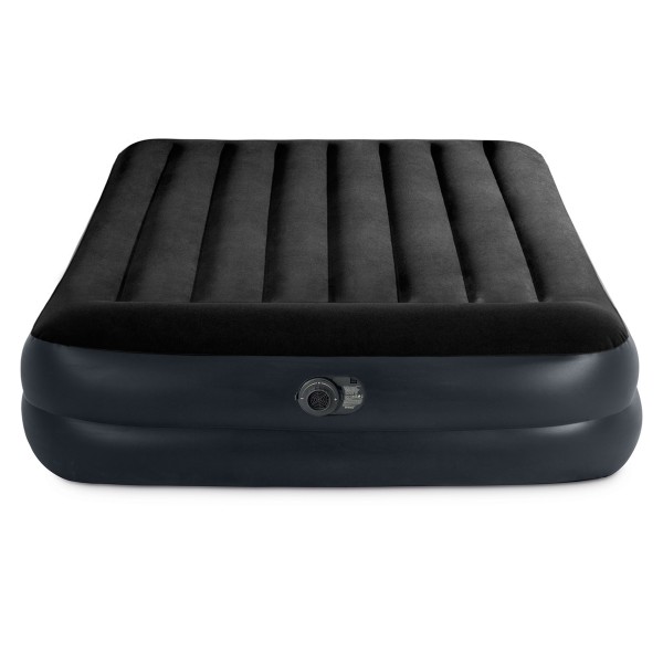 INTEX Luftbett Comfort Queen + 230V Pumpe Gästebett 203x152x42cm Luftmatratze
