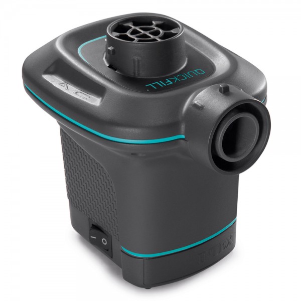 INTEX Quick Fill Elektrische Luftpumpe für 230V mit 3 verschiedenen Adapter