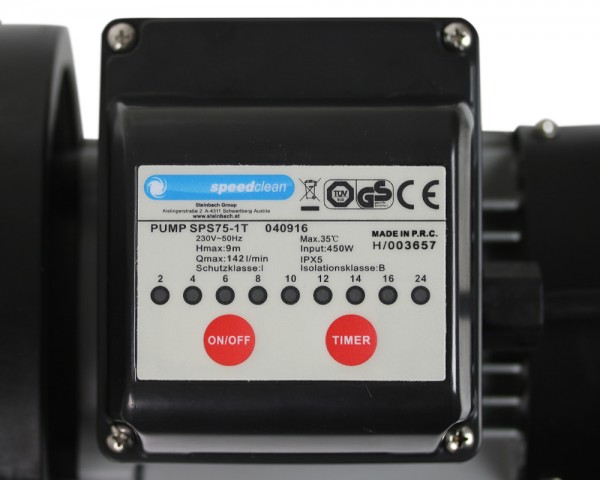 Ersatzpumpe 8,5m³ mit Zeitschaltuhr Poolpumpe Sandfilteranlage Pumpe Sandfilter