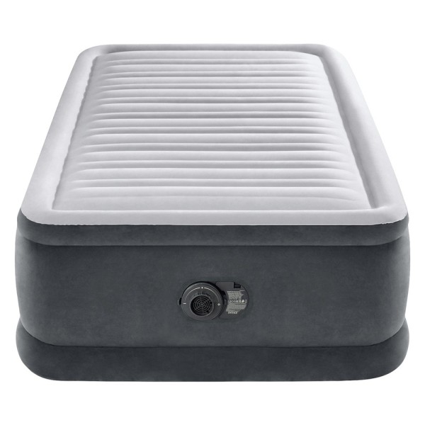 INTEX Luftbett Comfort Single + 230V Pumpe Gästebett 191x99x46cm Luftmatratze