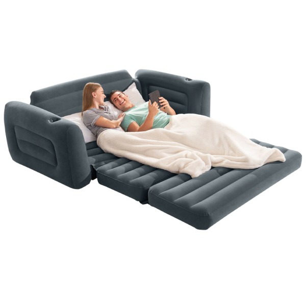 INTEX Sofa Lounge Couch ausziehbar Camping Luftbett Gästebett Bett Schlafsofa