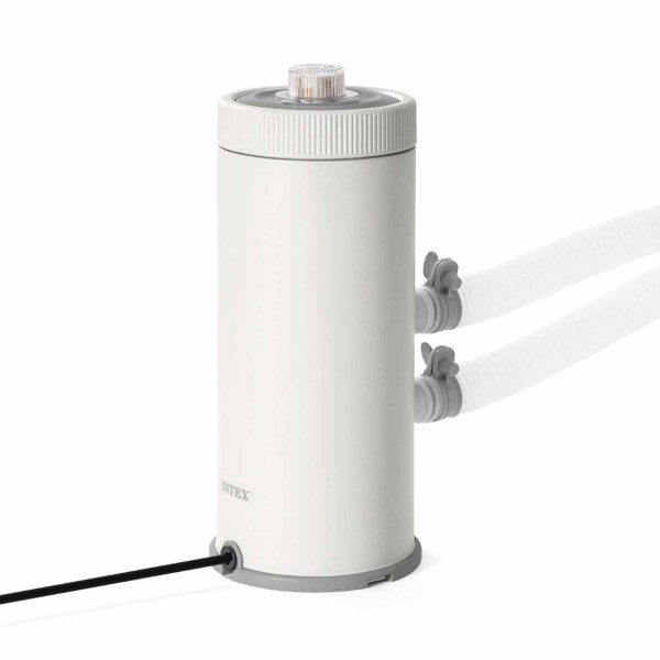 INTEX Komplettset Prism Frame Pool Greywood Ø 457x122cm Filterpumpe Swimmingpool