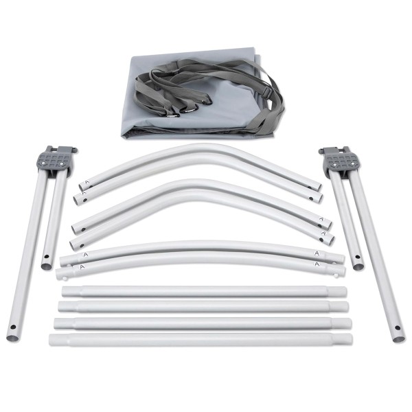 INTEX Bootsverdeck für Schlauchboot Boots Überdachung Größe: 160x142cm