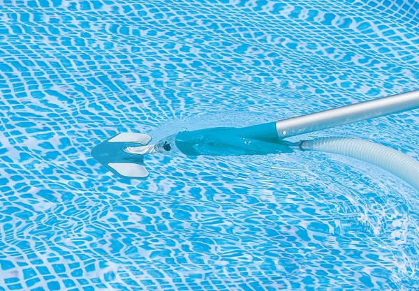 INTEX Pool Reinigungsset Deluxe Reiniger Kescher Bodensauger Teleskopstange