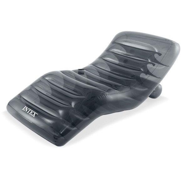 INTEX Cool Grey Lounge Schwimmliege Luftmatratze Badeinsel Badespaß Grau
