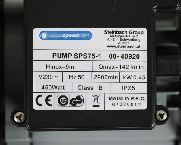 Ersatzpumpe 8,5m³ Poolpumpe Sandfilteranlage Pumpe Sandfilter Pool Schwimmbad