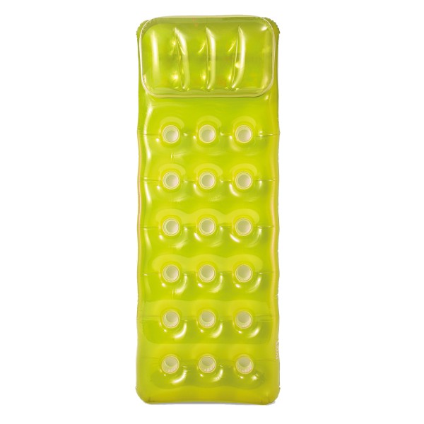 INTEX Lounge Luftmatratze Wasserliege Wasser Strand Matratze 188x71cm Grün