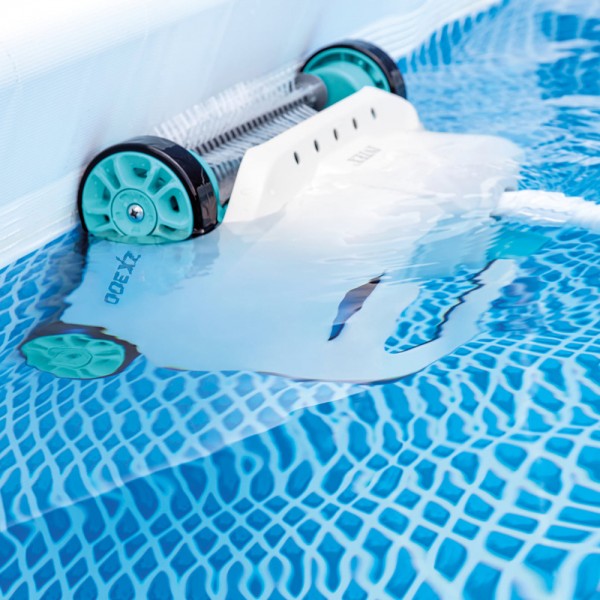 INTEX Deluxe Auto Pool Cleaner ZX300 Poolroboter Bodensauger Sauger