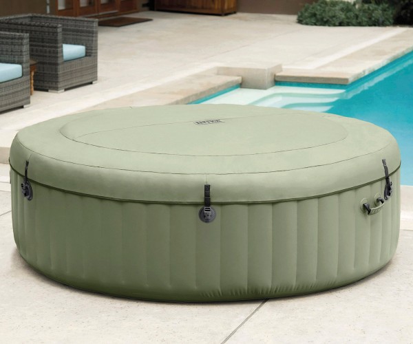 INTEX Whirlpool Pure SPA 216x71 Bubble Massage für 6 Personen Kalkschutz