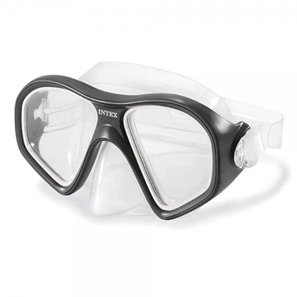 INTEX Schnorchel Tauch Set Reef Rider Grau Tauchmaske Taucherbrille + Schnorchel
