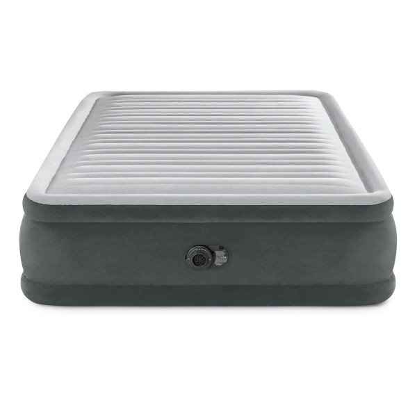 INTEX Luftbett Comfort Queen + 230V Pumpe Gästebett 203x152x46cm Luftmatratze