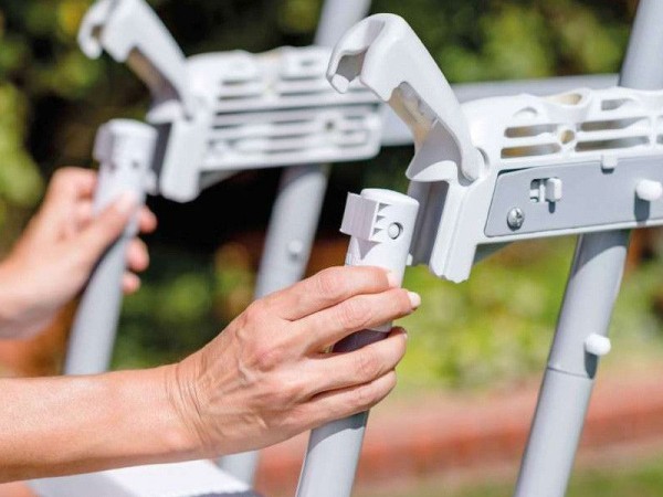 INTEX Sicherheitsleiter 91 - 107cm Pool Leiter Einstiegsleiter Easy Frame Pools